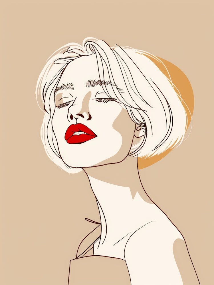 Illustration Of A Woman 19