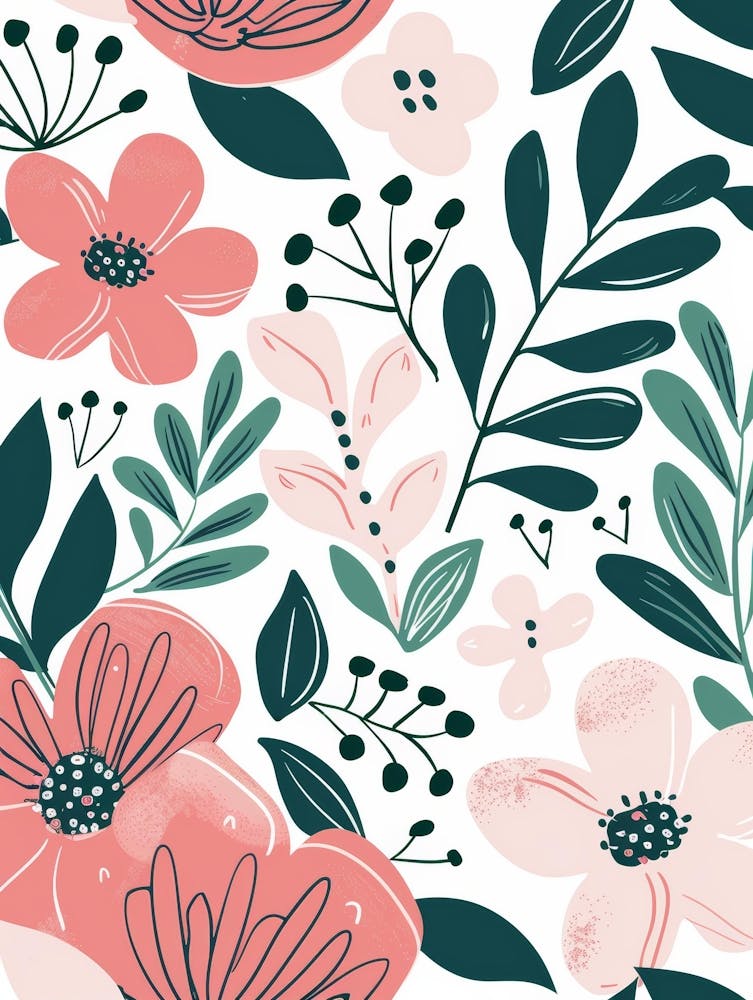 Blumenmuster 24