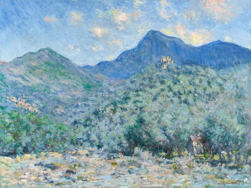 Valle Buona, Near Bordighera (1884), Claude Monet