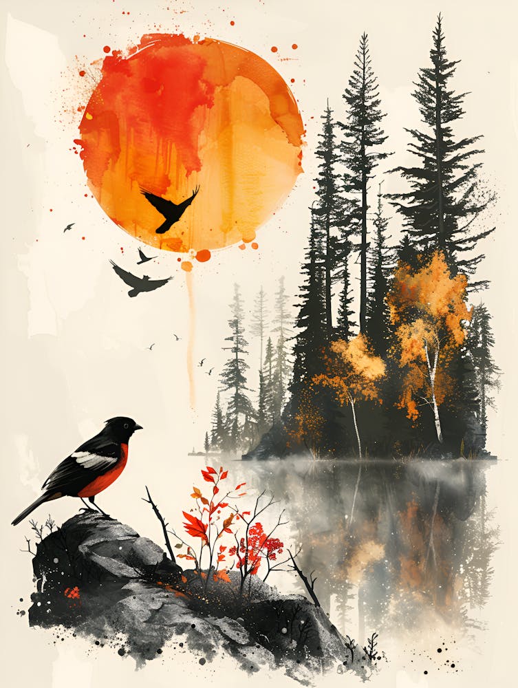 Vogel im Baum