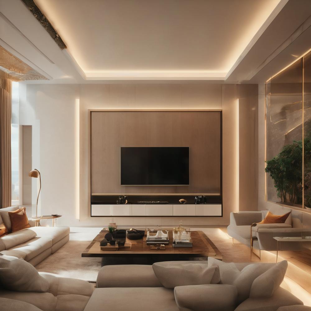 Futuristic interior design 1