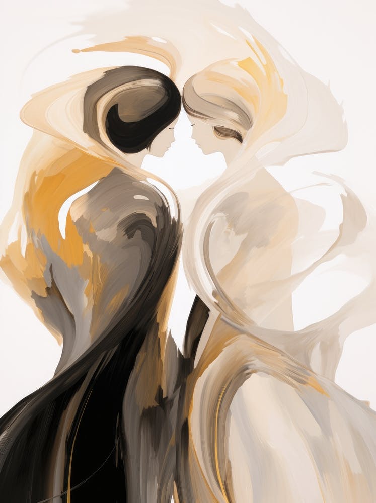 Two Women Kissing