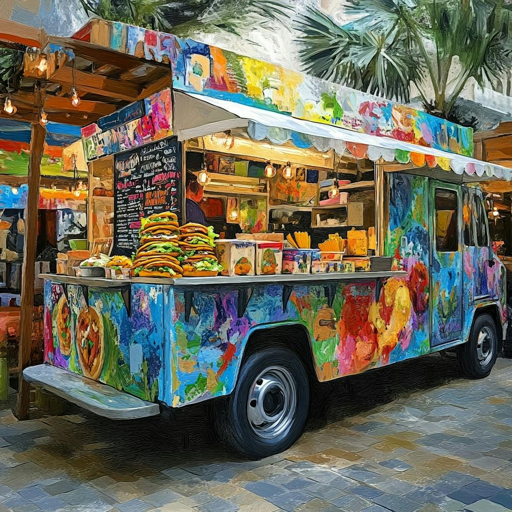 Food Truck Kunst