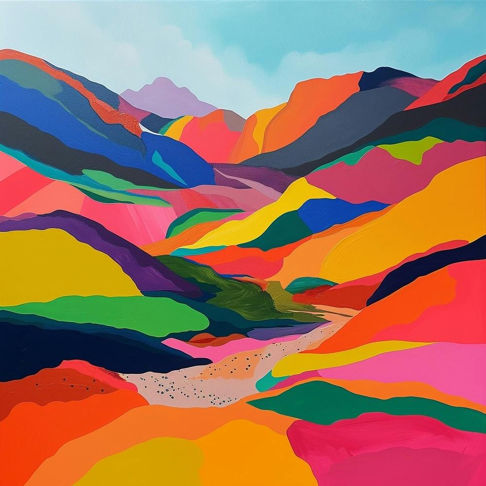 Abstract Travel Collection Patagonia Argentina Chile 4