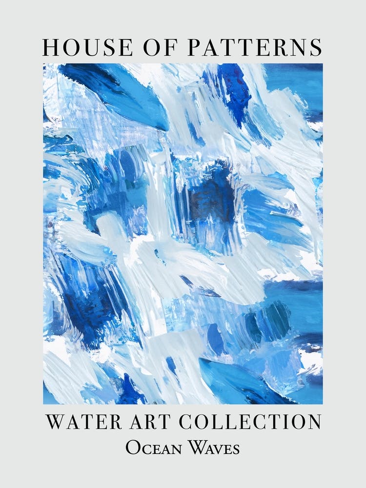 House Of Patterns Ocean Waves Water 6