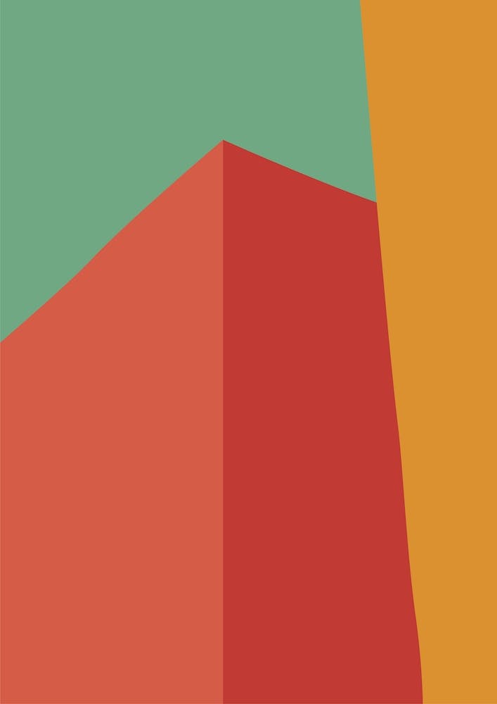 Abstract Structure 2 Vivid Colours