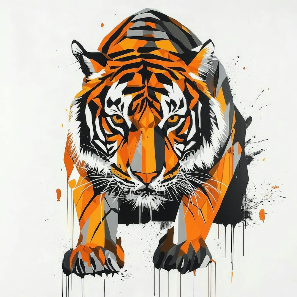 Tiger Canvas Print 1