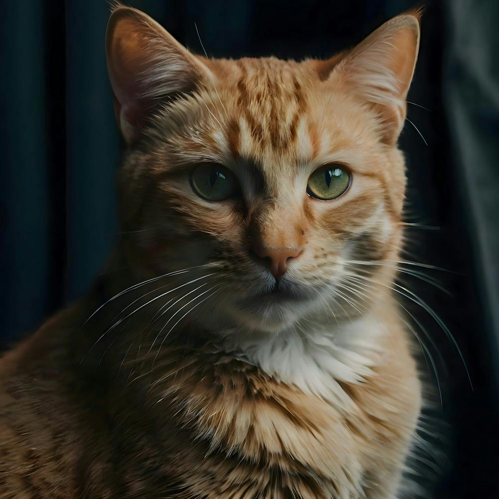 Cat Staring At Camera