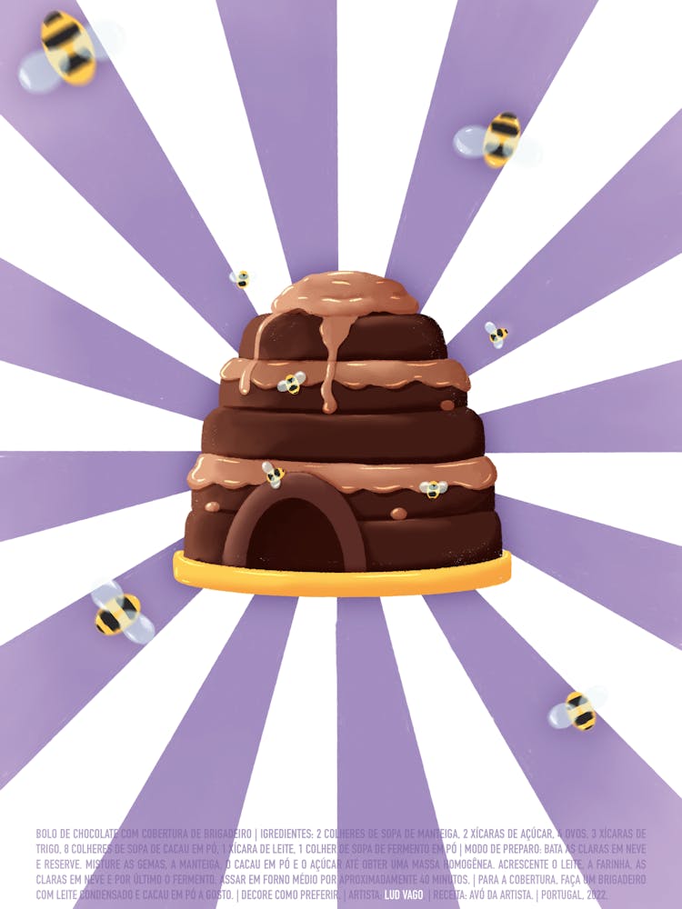 Beehive Cake