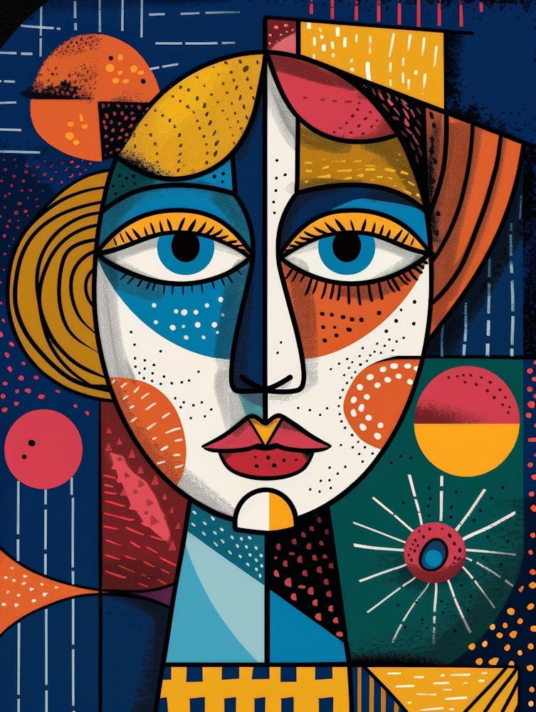 Abstract Of A Woman 32