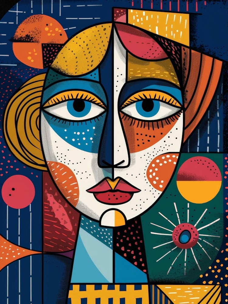 Abstract Of A Woman 32