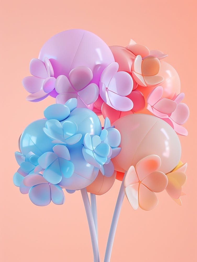 Dreamy Inflatable Flowers Hydrangea 3