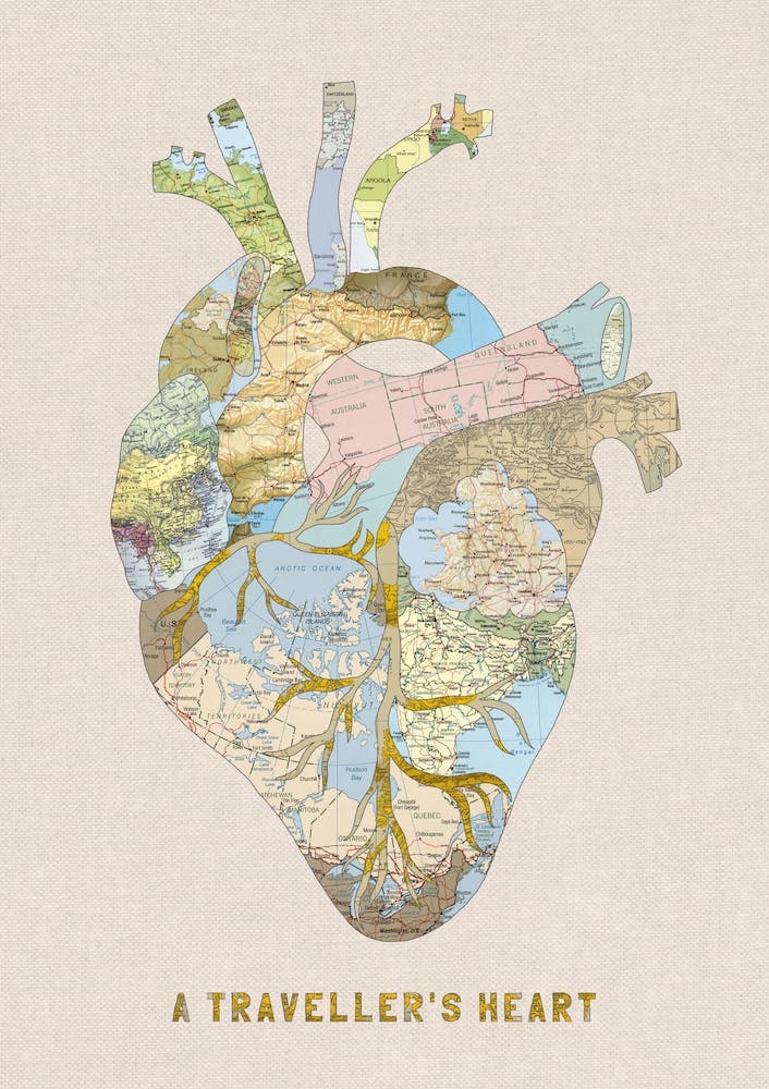 A Traveller's Heart + Type in