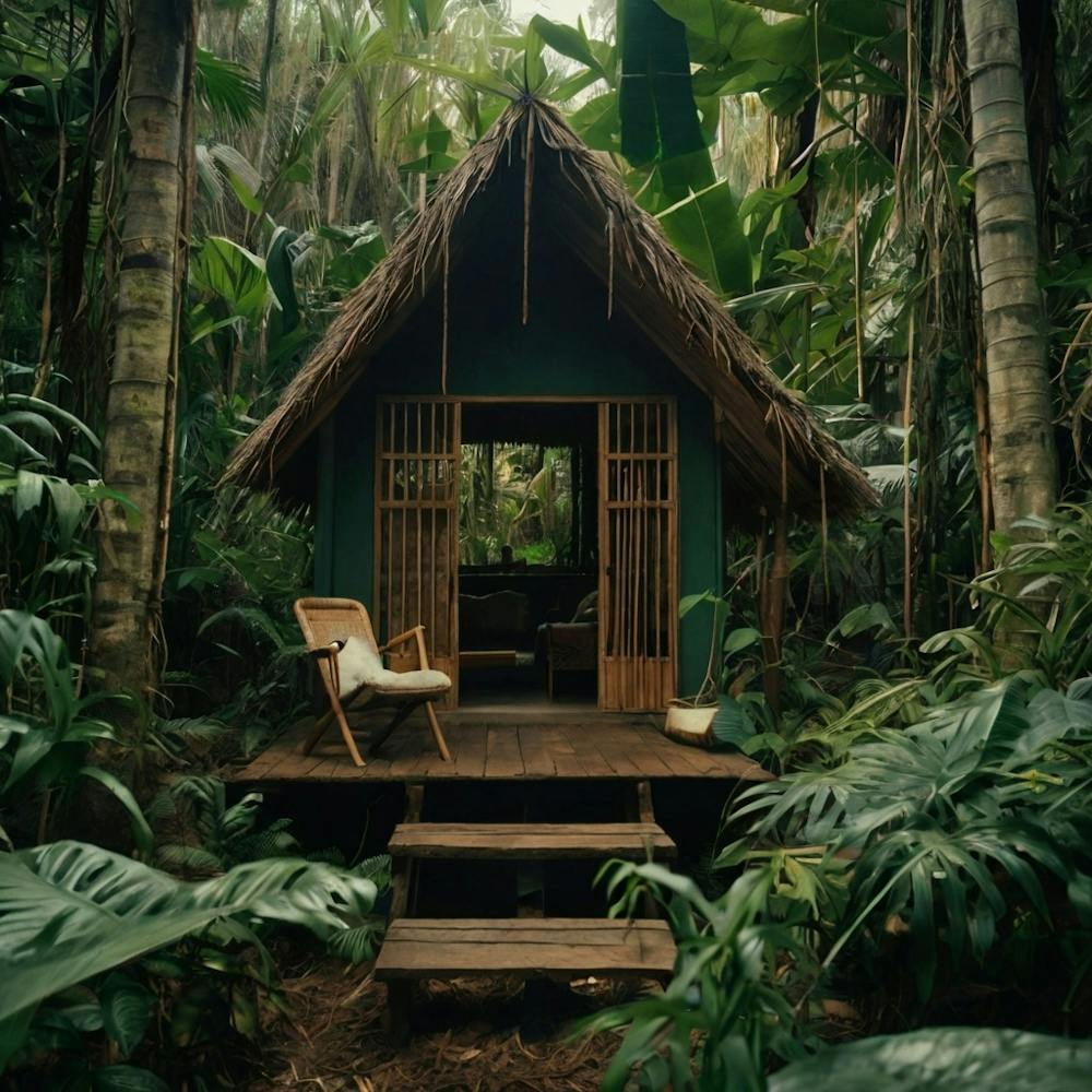 The Middle Of A Jungle Art