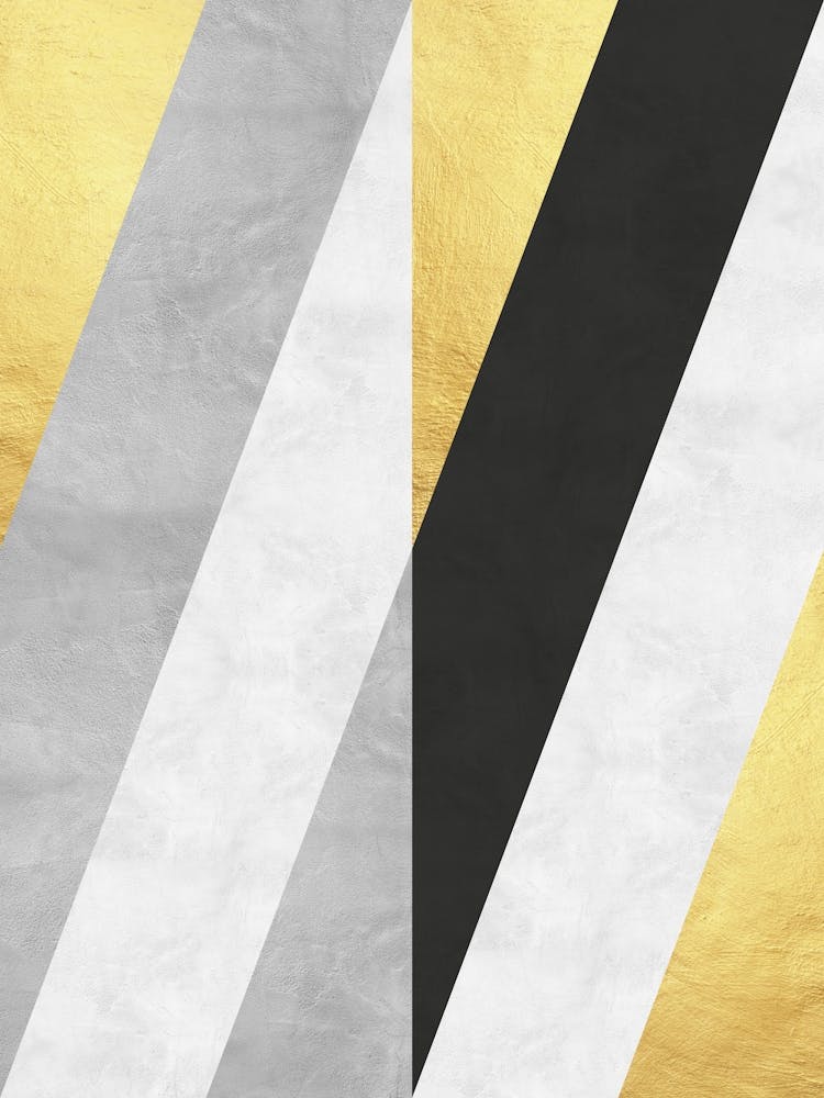 Gray and gold geometry 3