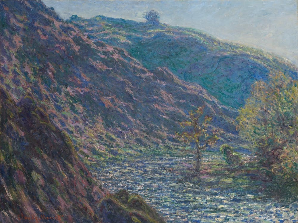 The Petite Creuse River, Claude Monet