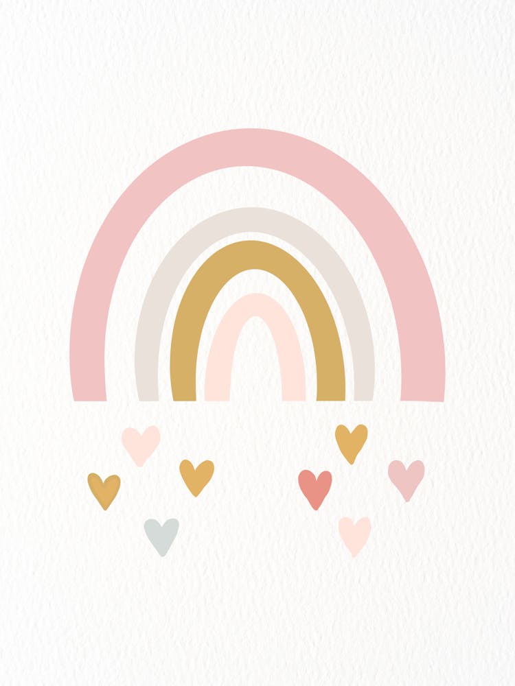 Rainbow Hearts