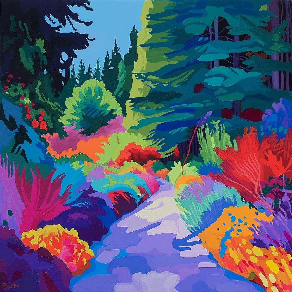 Colourful Gardens Vandusen Botanical Garden Canada 3