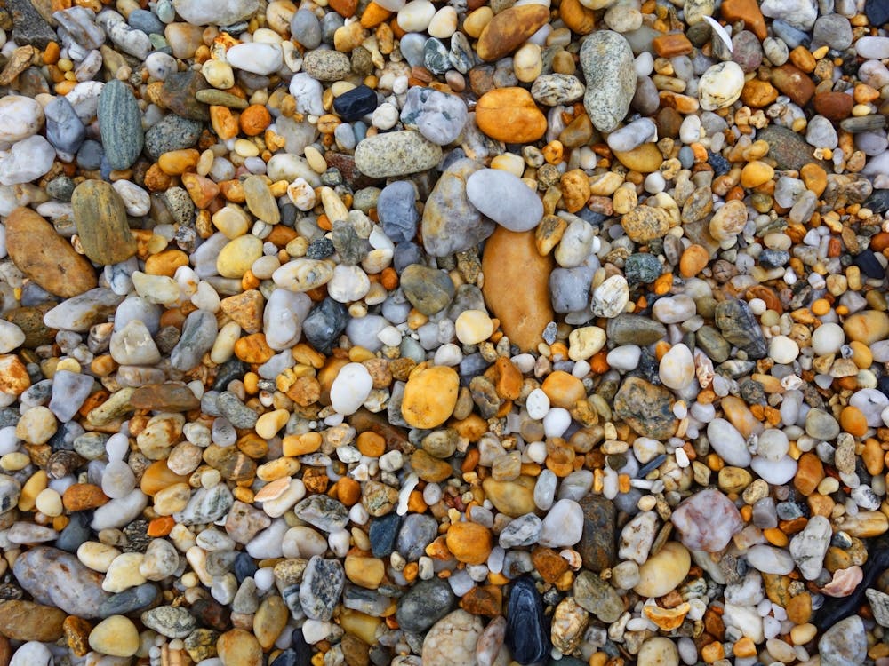 Pebbles On The Beach 1