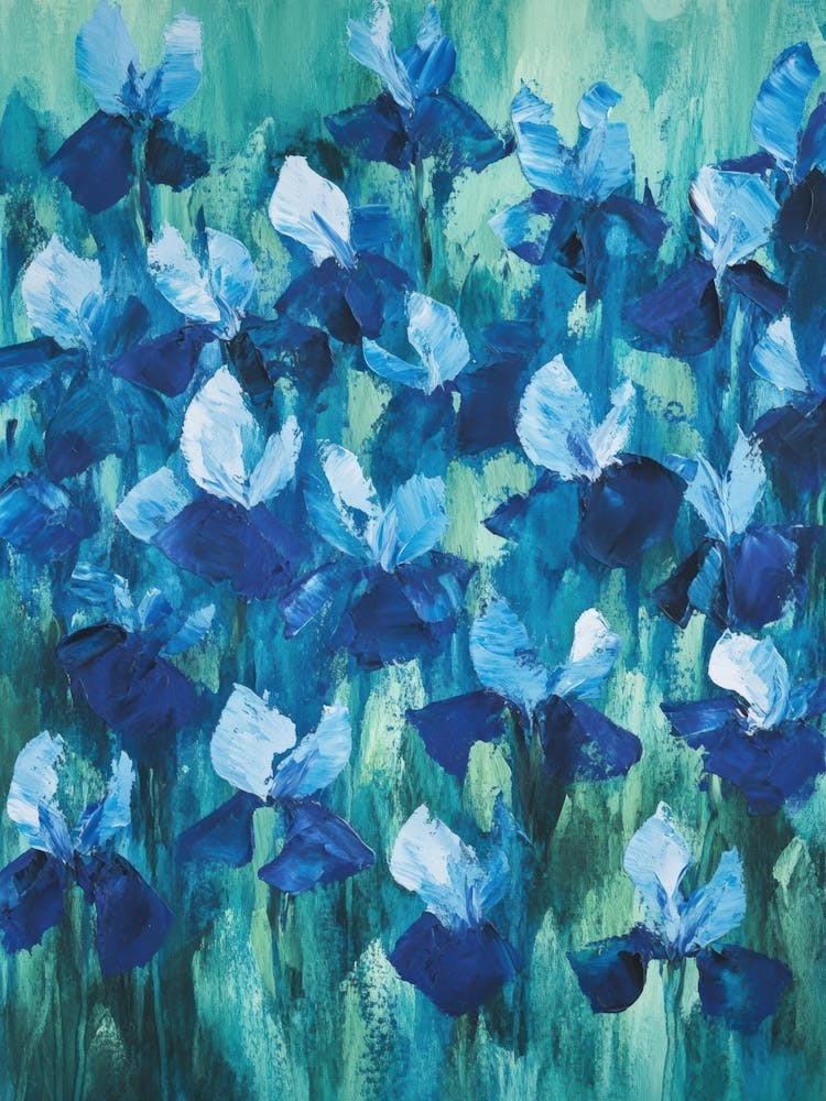Blaue Iris 3