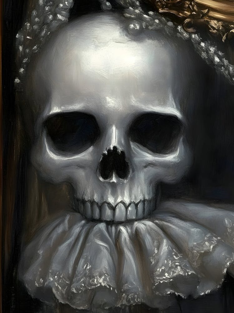 Skull And Pearls