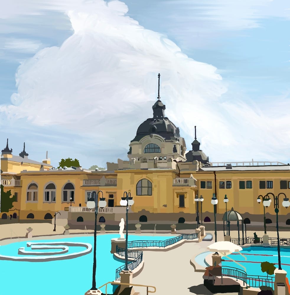 Budapest thermal baths