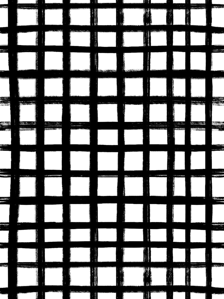 Black And White Checkered Pattern Grid