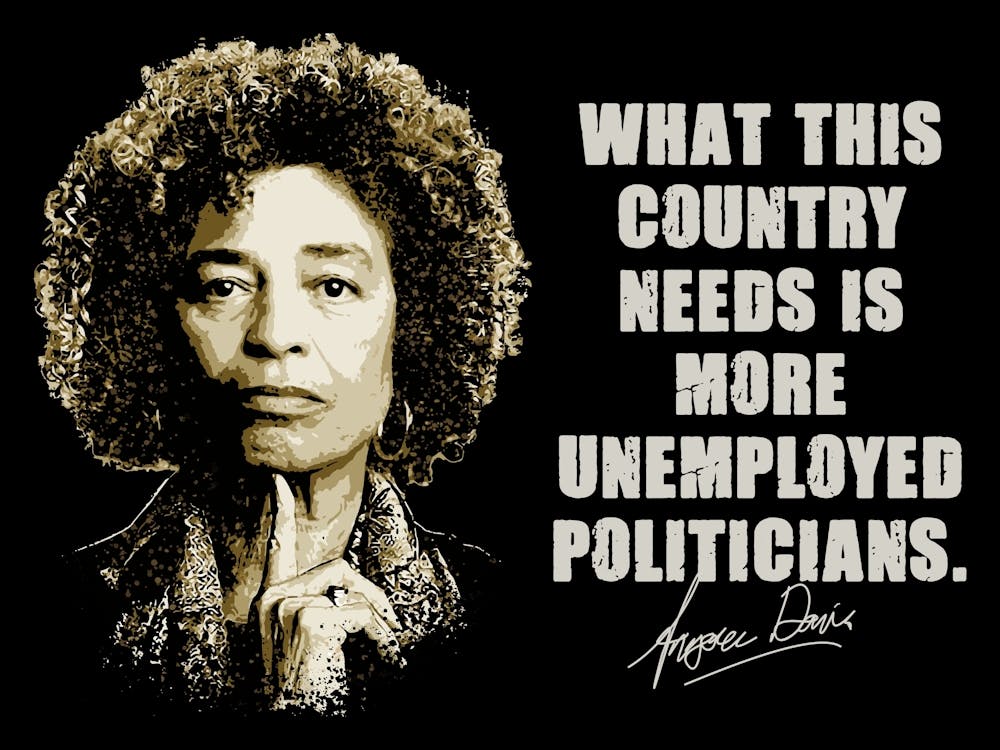 Angela Davis Vintage with Quotes