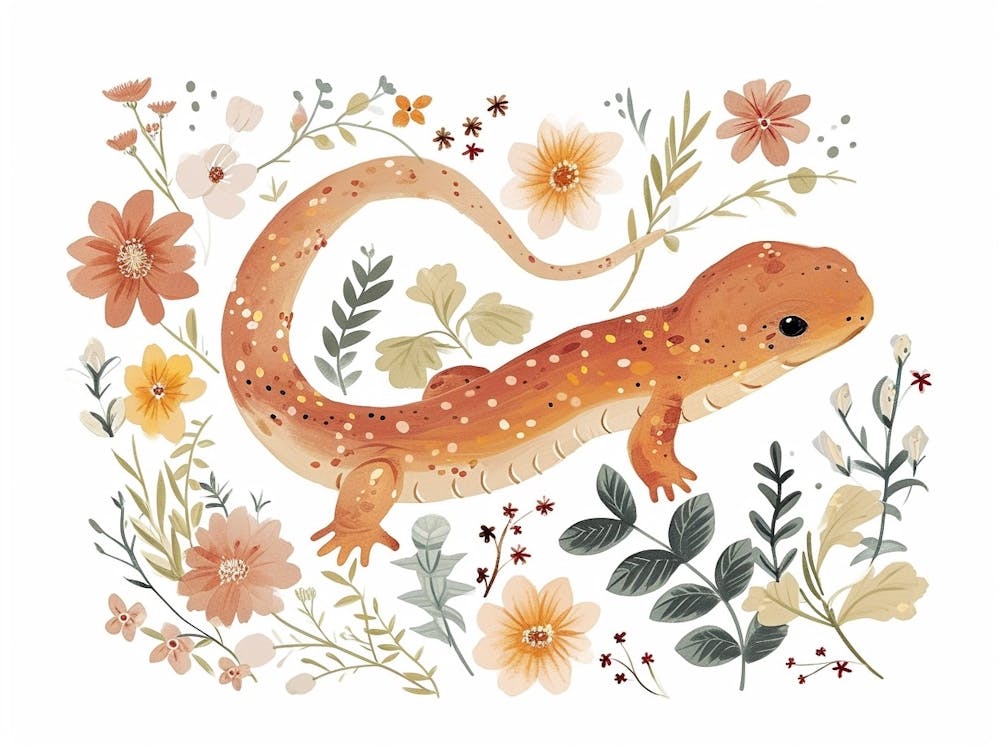 Little Floral Newt