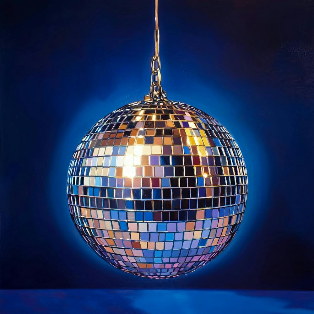 Disco Ball Art 8