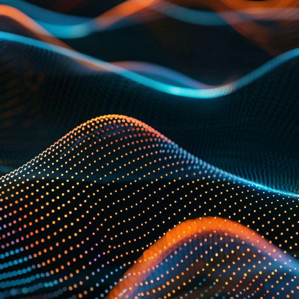 Abstract Wave Wave Pattern