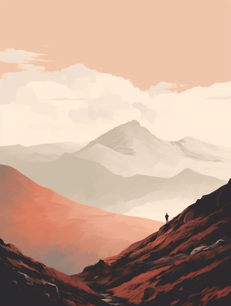 Ben Nevis Scotland 8 Hiking Trail Landscape