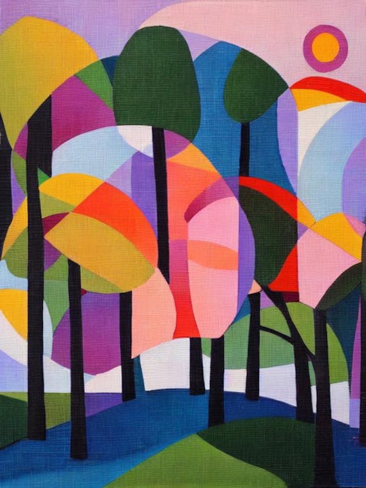 Saule Blanc Cubiste