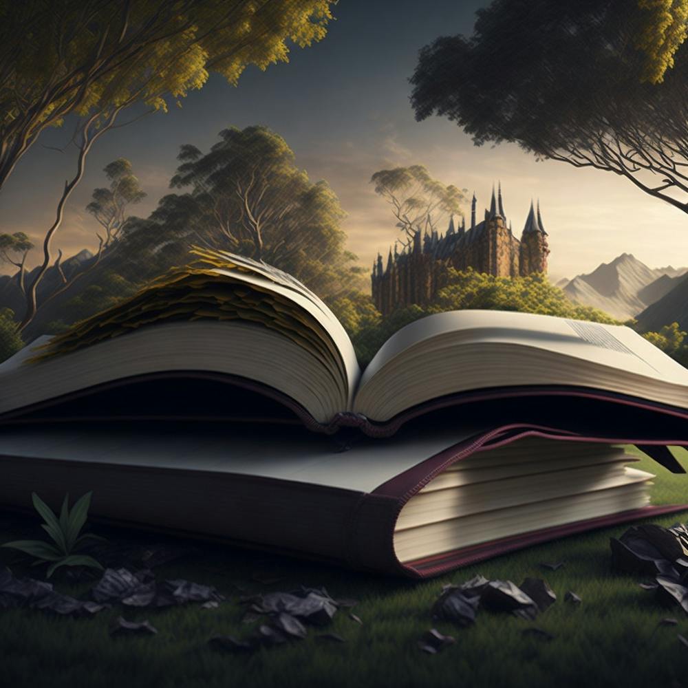 Leonardo Diffusion Book Wallpaper 0