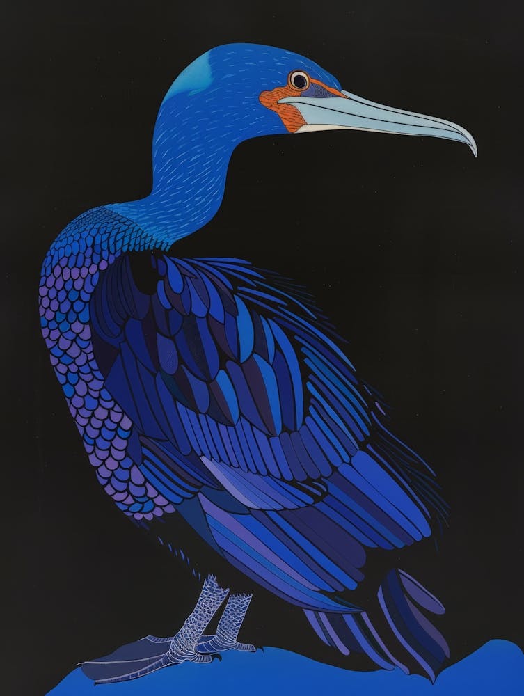 Blue Cormorant
