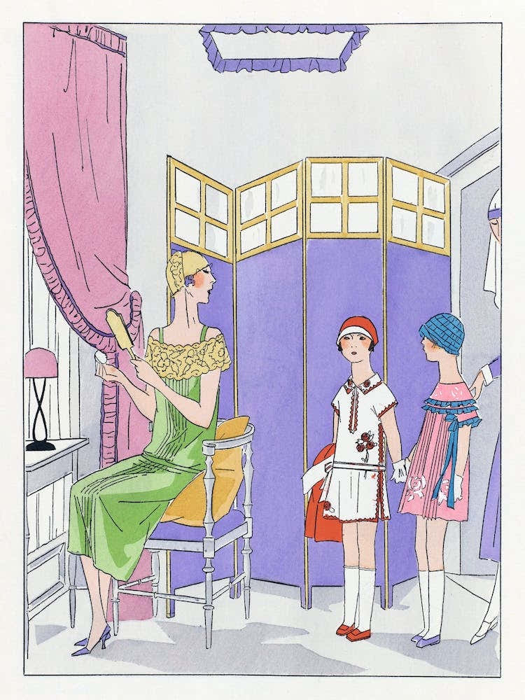 Little Girl In A Dress