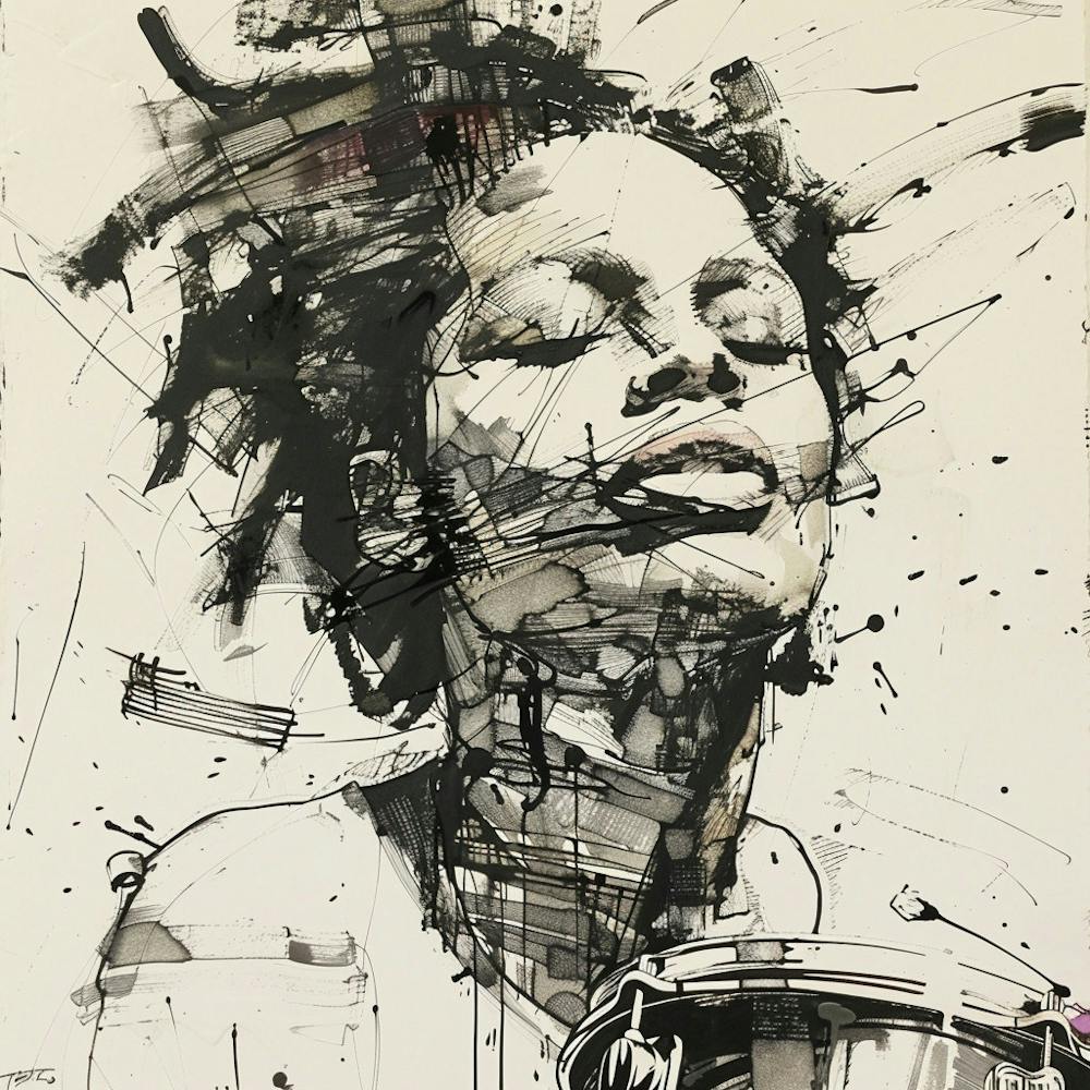 Woman With Dreadlocks