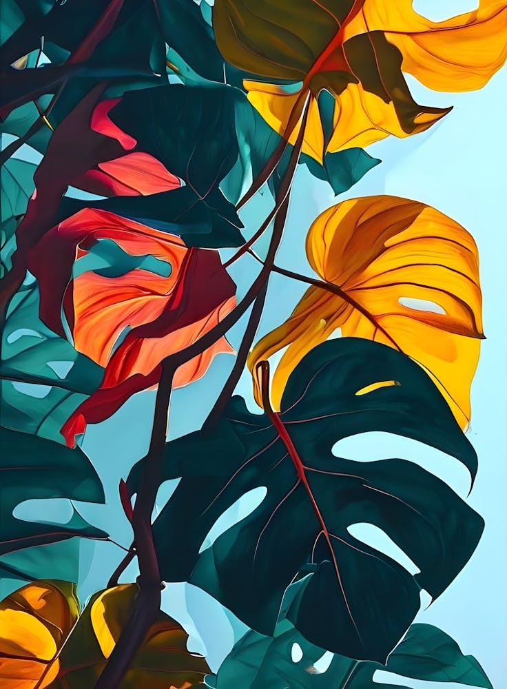 Feuilles Tropicales 25