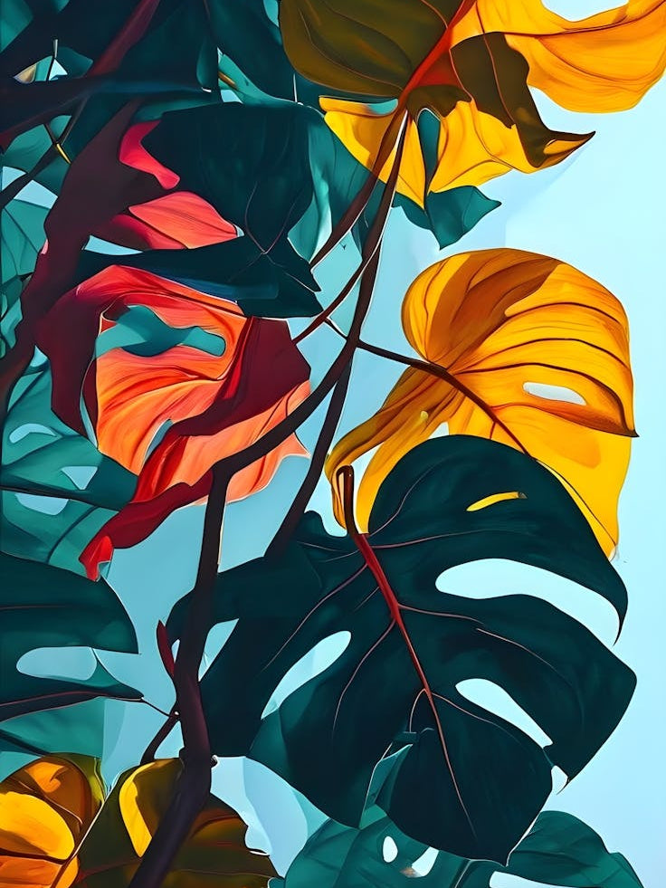 Tropical Leaves 25