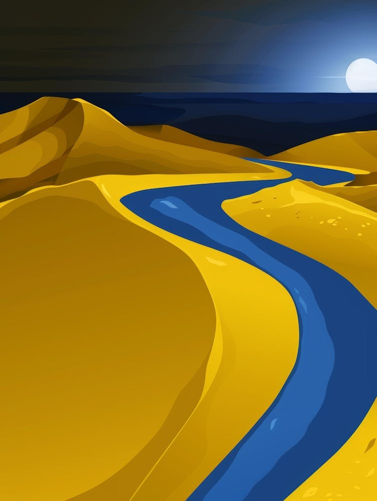 River In The Desert