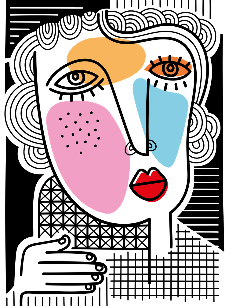 Abstract Faces-[Vol.2]-1/3