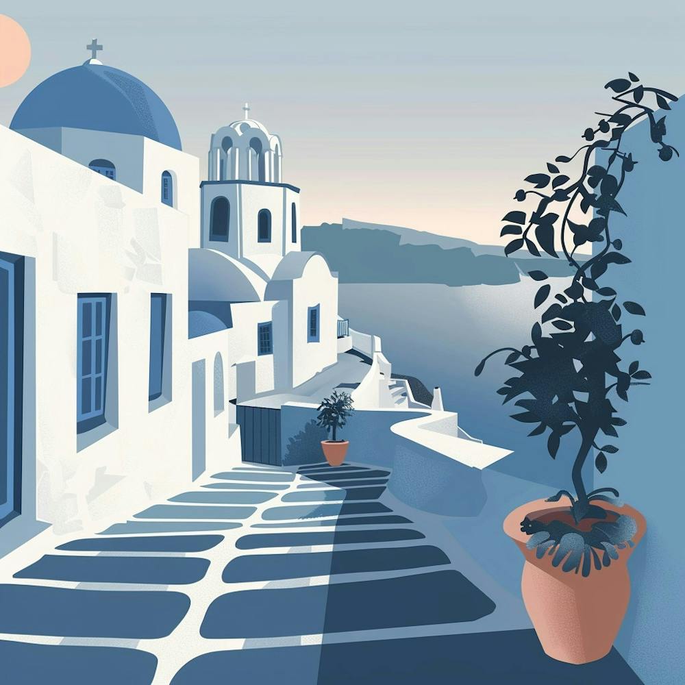 Santorini Island Greece