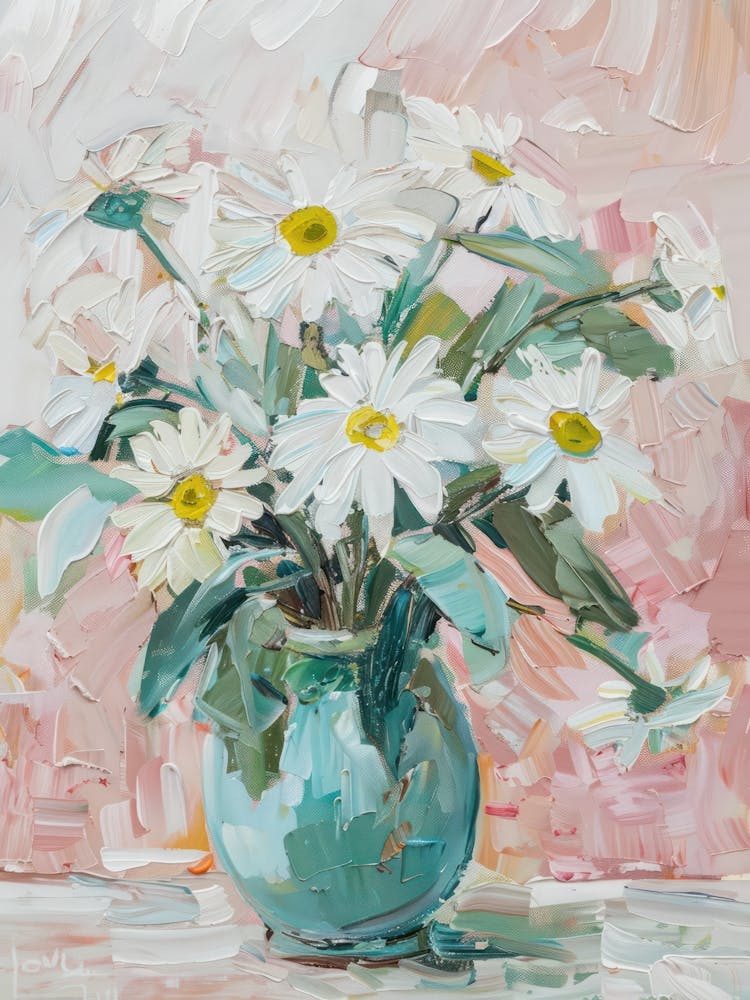 A World Of Flowers Daisy 3 Painting
