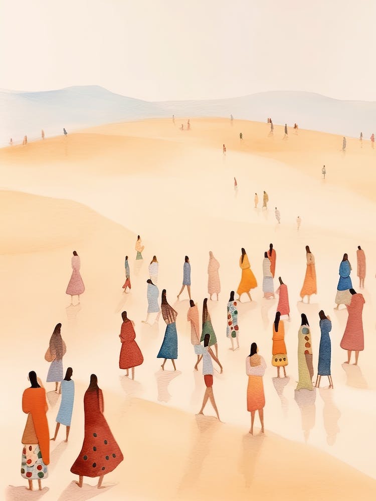 Walking In The Desert