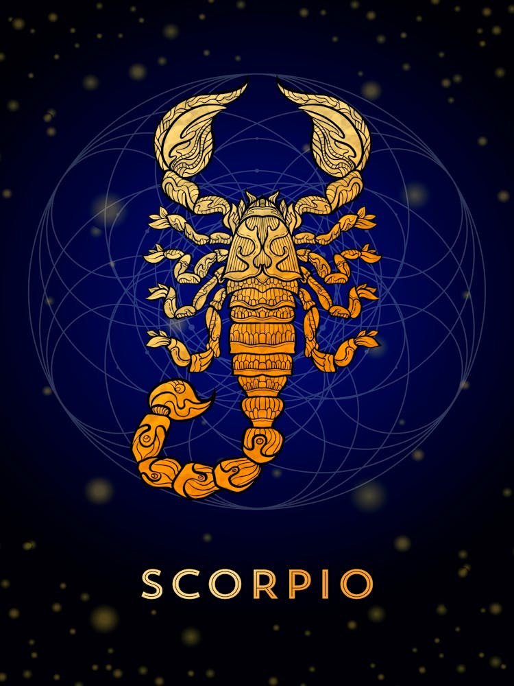 Scorpio — Zodiac golden sign