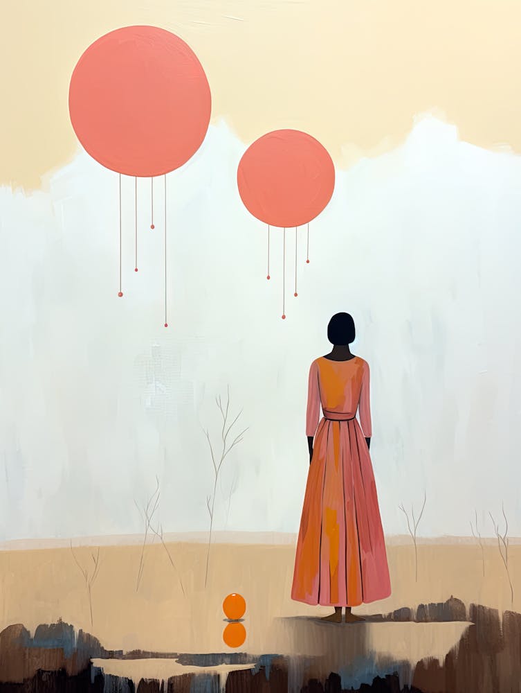 Enchanted Mirage, Boho Art Style