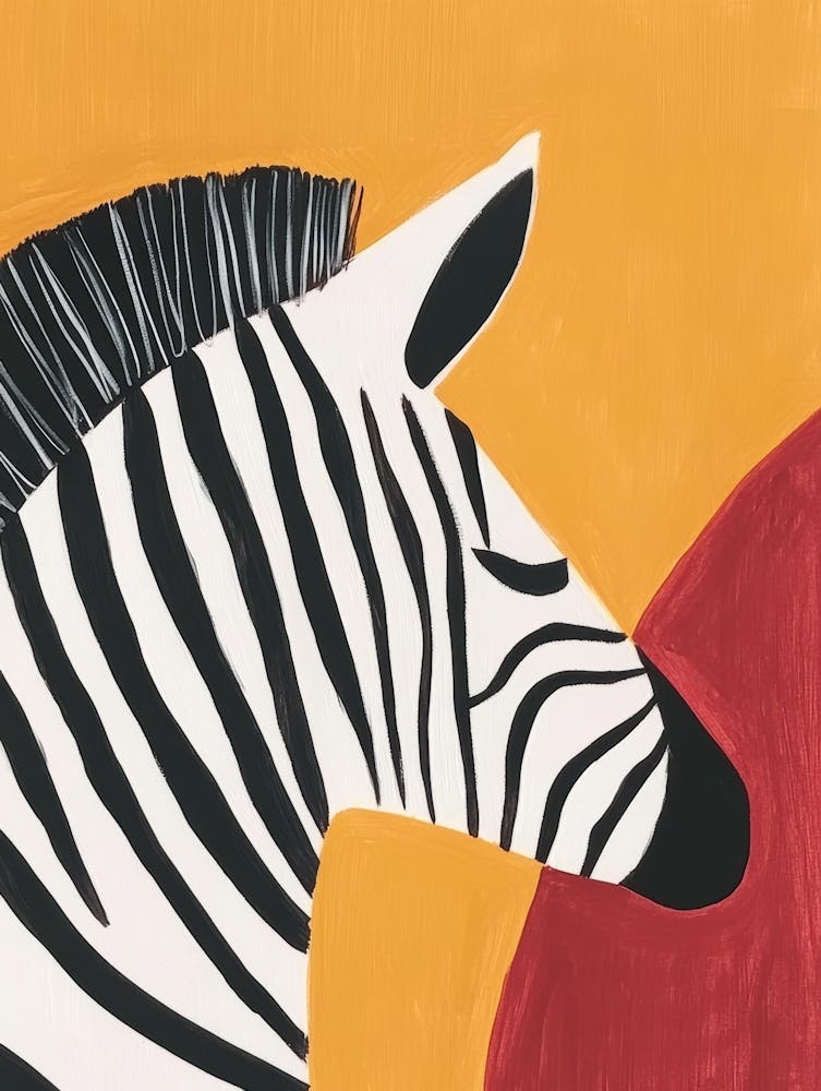 Zebra Canvas Print 6