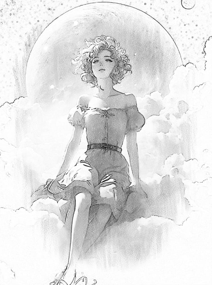 Girl In The Clouds