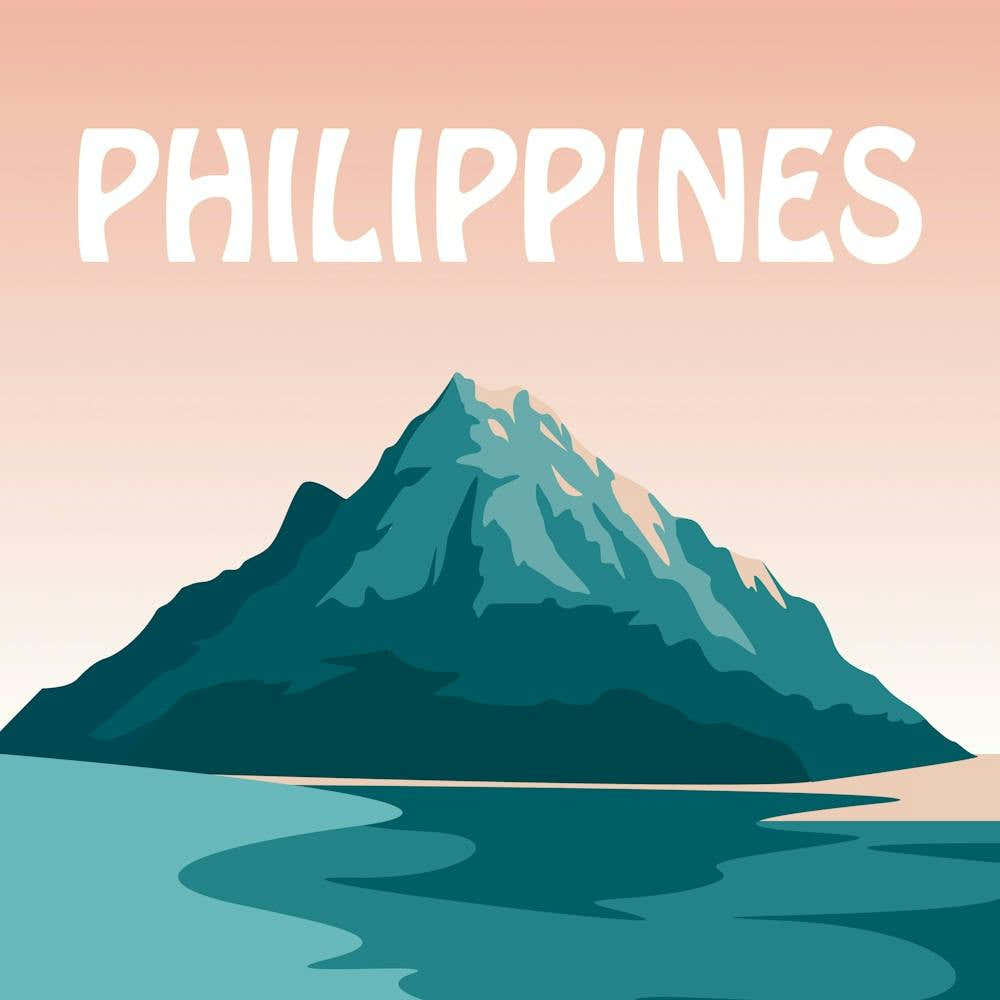 Philippines Bold Illustration