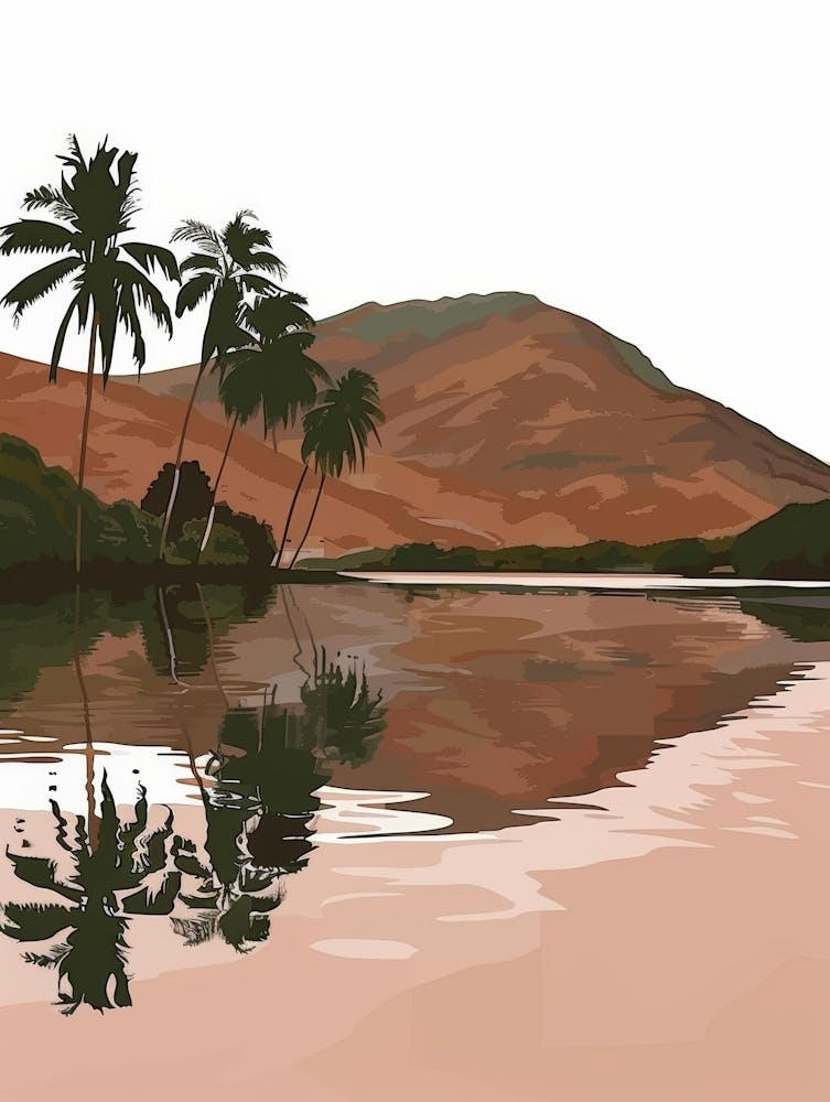 Hawaiianische Landschaft